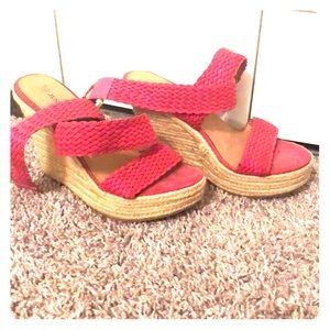 Cute summery wedges